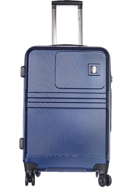 Polycarbonate Orta Boy Valiz Lmvlz7516-M Lacivert