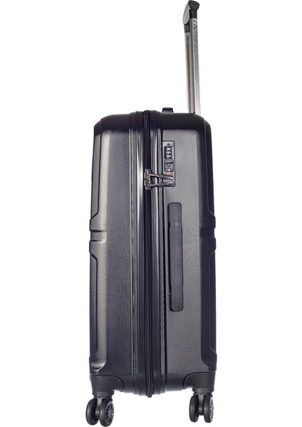 Polycarbonate Orta Boy Valiz Lmvlz7517-M Siyah modelleri