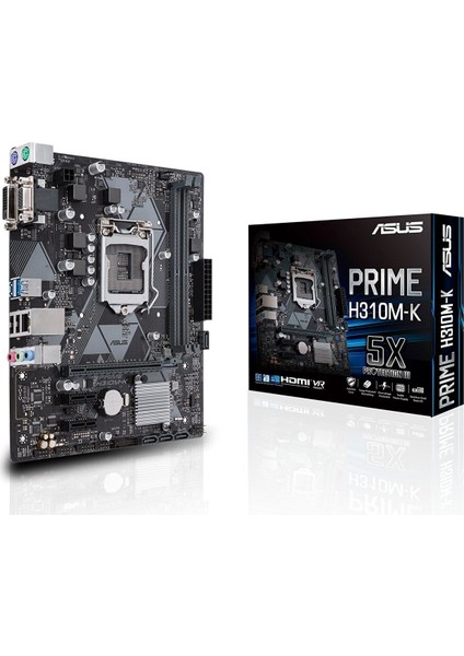 Prime H310M-K 2666MHz DDR4 Soket 1151 mATX Anakart