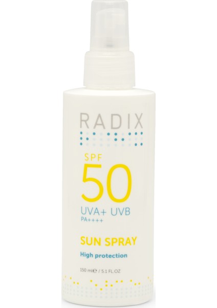 Güneş Koruyucu Sprey Spf 50
