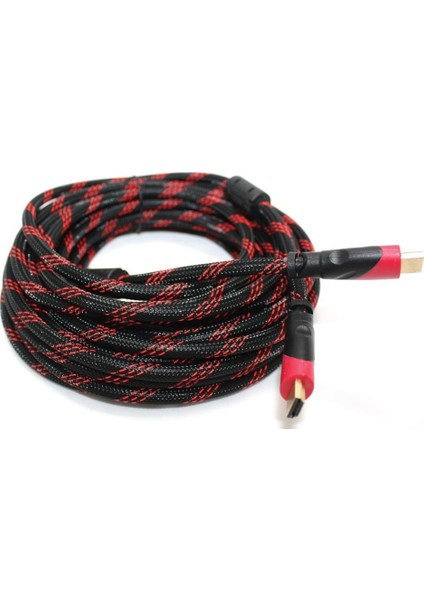 HD-4055 HDMI İp Sargılı Kablo 15 m