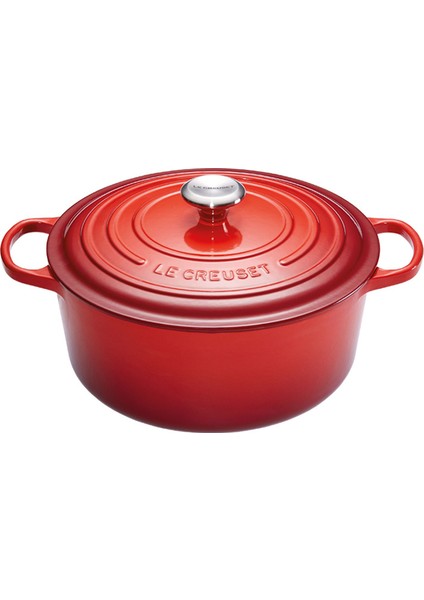 Le Creuset Yuvarlak Tencere 24cm Kiraz