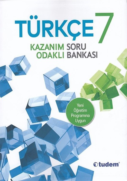 Tudem Yayınları 7. Sınıf Türkçe Kazanım Odaklı Soru Bankası