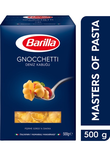Deniz Kabuğu/ Gnocchetti Sade Makarna 500 Gr