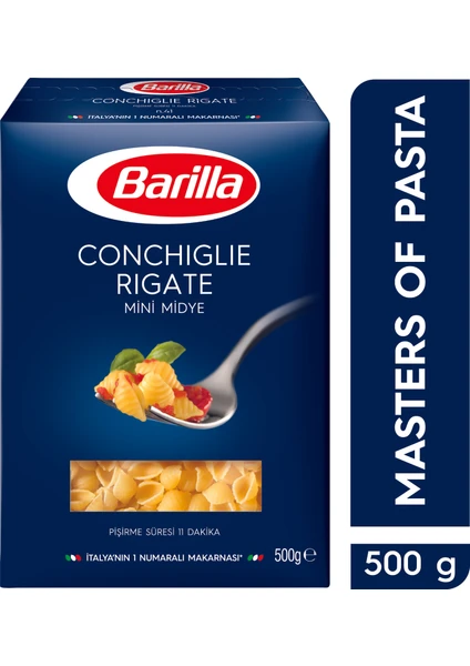 Mini Midye/ Conchiglie Rigate Sade Makarna 500 Gr