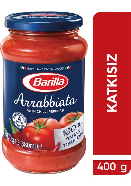 Acılı/ Arrabbiata Makarna Sosu 400 Gr