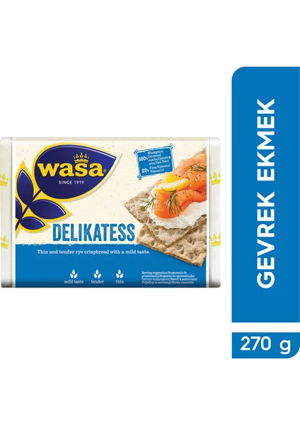 İnce Gevrek Ekmek / Crispbread Delikatess