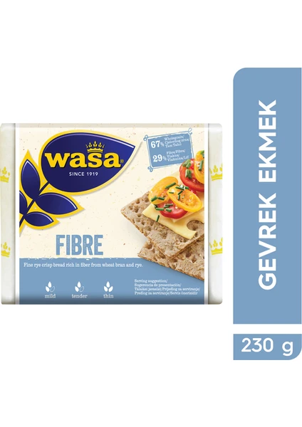 Lifli Gevrek Ekmek / Crispbread Fibre