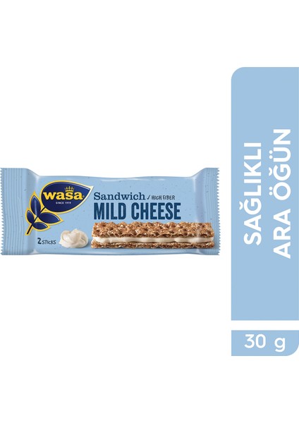 Krem Peynirli Sandviç / Wasa Sandwich Mild Cheese