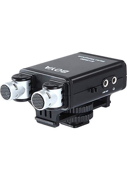 BY-SM80 Profesyonel Stereo Kamera Mikrofonu