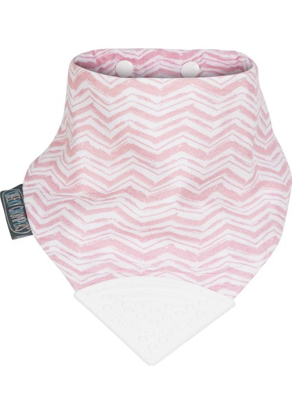 604 Muslin Neckerchew Rosy Days