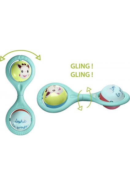 La Giraffe Twist Çıngırak