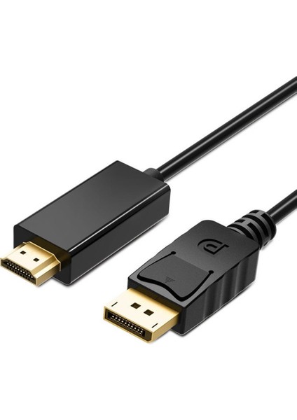 Displayport To HDMI Görüntü Aktarıcı Adaptör Kablo 1.8 m