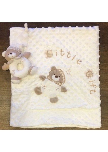 2027 Oyuncaklı Nohut Battaniye Krem