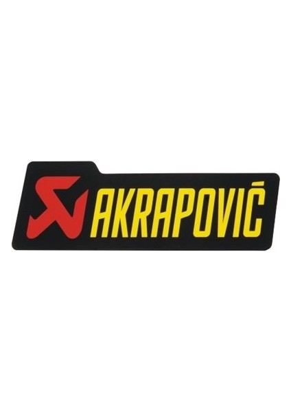 evi Akrapovic Sticker