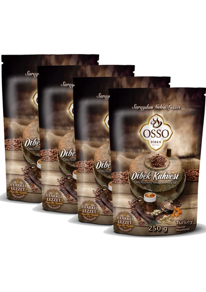 Osso Di̇bek Kahvesi̇ 200gr 4 Adet