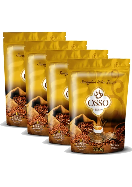 Osso Osmanlı Kahvesi 500 gr x 4 Adet