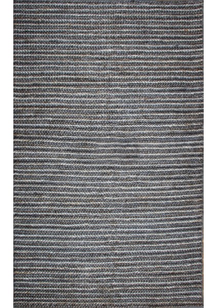 Flatweave C-1512 Navy Multy Xw Hasır El Dokuma