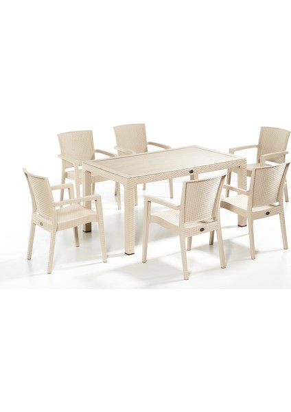 Liverno Camlı Set Cappucino