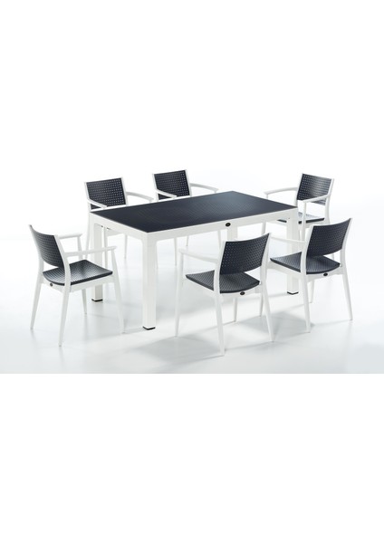 Seginus 6'Lı Camlı Set