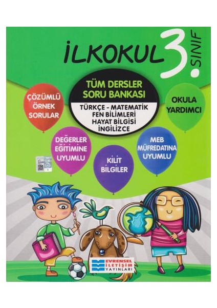 Evrensel İletişim Yayınları  3.Sınıf  Tüm Dersler Soru Bankası