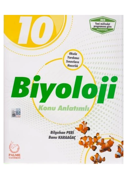 Palme Yayıncılık 10. Sınıf Biyoloji Konu Anlatımlı Yeni 2019