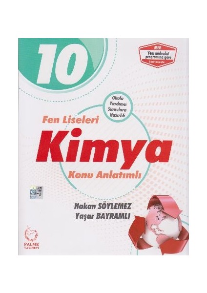 10. Sınıf Fen Liseleri Kimya Konu Anlatımlı