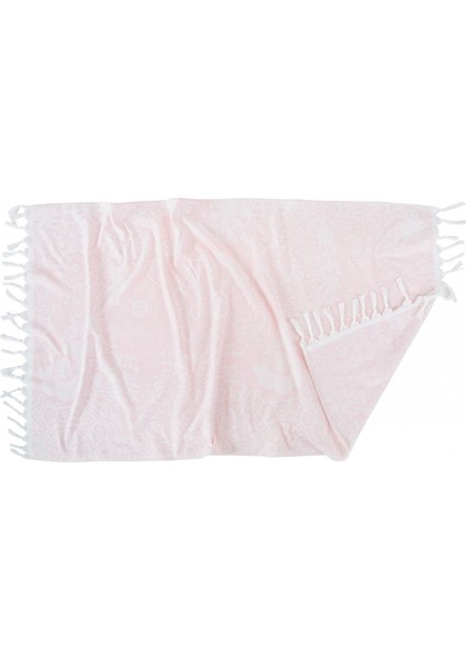 Paloma Tekyüz Banyo Havlusu Pembe 90x170