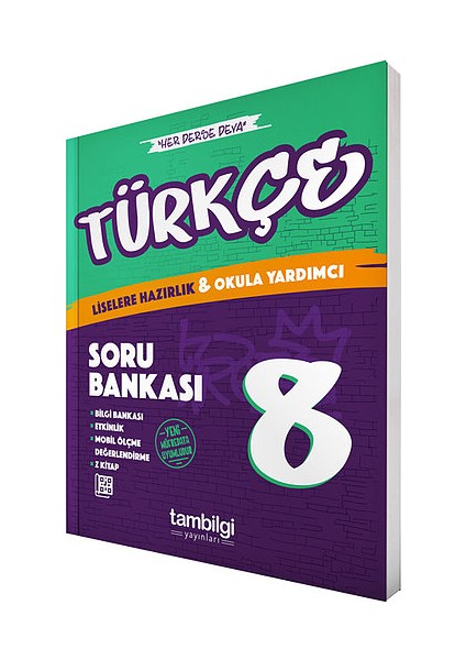 Tam Bilgi Yayınları 8. Sınıf Türkçe Soru Bankası