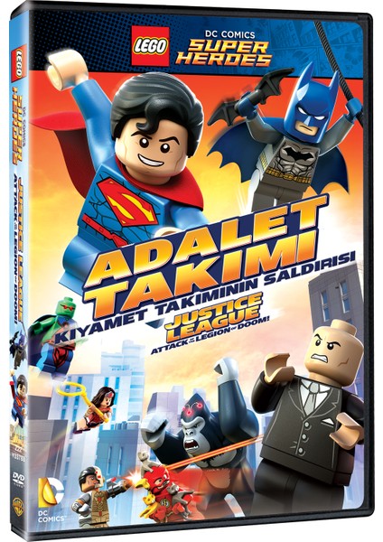 Lego:Dc Justıce League:Attack Of Leg.Doom Dvd - Lego: Dc Adalet Takımı Kıyamet Takımının Sald.