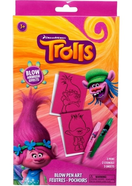Trolls Püskürtmeli Kalem Seti fiyatları