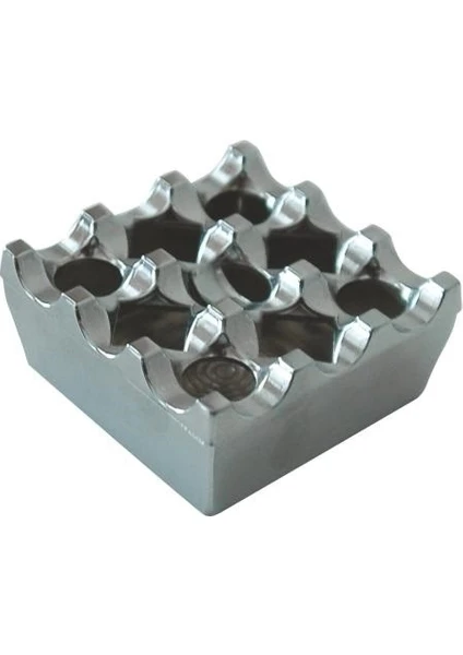 Arı Metal 7314 Masa Üstü Krom Küllük 8X8X4 Cm