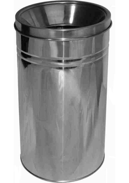 1273 K Kapalı Tip Paslanmaz Çöp Kovası 42 Lt 30X60 Cm