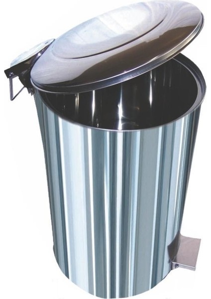 1007 Endüstriyel Pedallı Çöp Kovası 40 Litre
