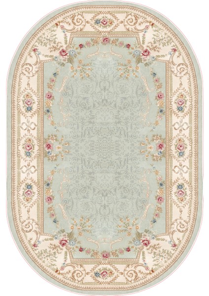 İpek Dijital Saçaklı Yıkanabilir Kaymaz Taban Halı Oval 1800 Desen 4 120 x 180 Cm fiyatları