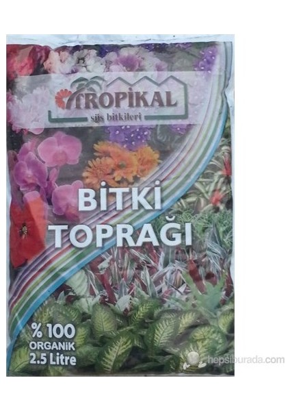 Tropikal ''Bitki Toprağı'' 2.5 Litre