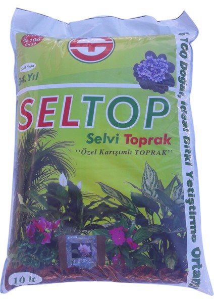 Seltop Özel Karışımlı Toprak 10 Litre