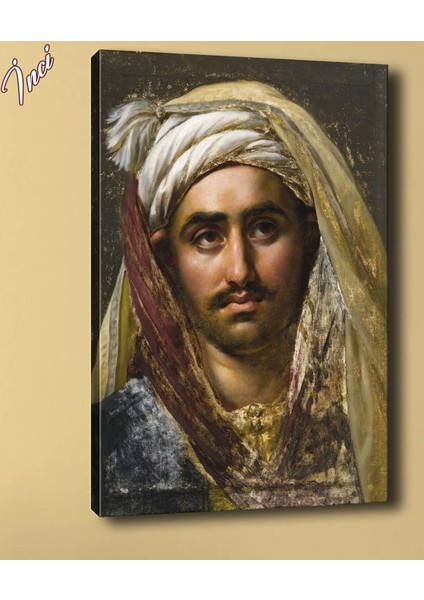Yb10 Portre Yağlı Boya Görünümlü Kanvas Tablo 70 x 100 cm