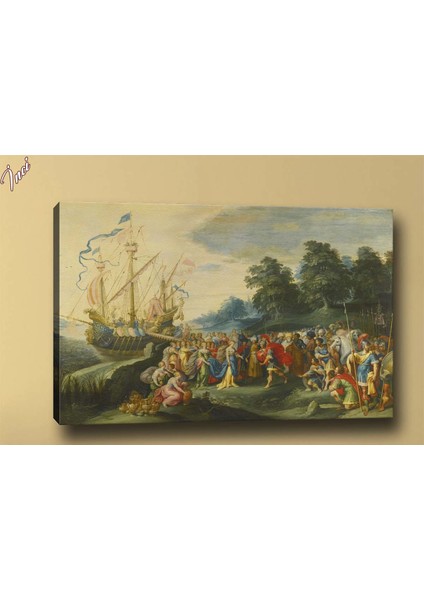 Yb103 Avrupa Şehir Yağlı Boya Görünümlü Kanvas Tablo 70 x 100 cm