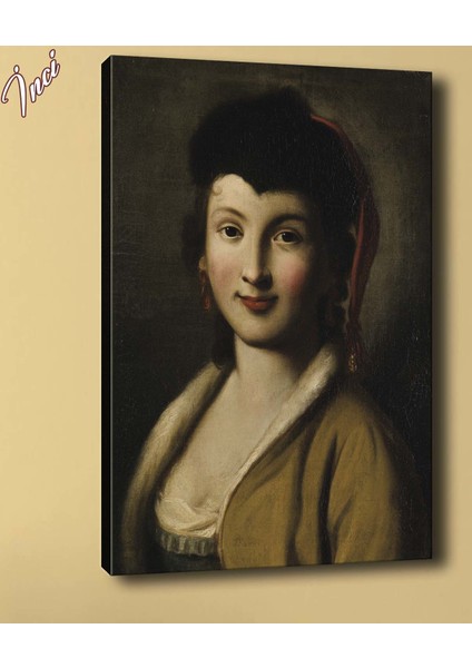Yb295 Portre Yağlı Boya Görünümlü Kanvas Tablo 70 x 100 cm