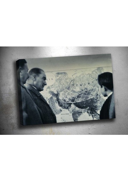 Ata-13 Atatürk Kanvas Tablo 70 x 100 cm