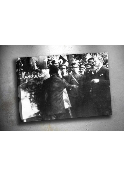 Ata-164 Atatürk Kanvas Tablo 70 x 100 cm