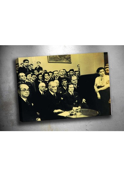 Ata-28 Atatürk Kanvas Tablo 70 x 100 cm