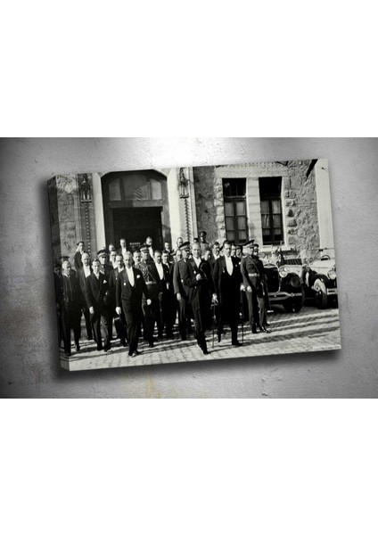 Ata-207 Mustafa Kemal Ataturk Kanvas Tablo 70 x 100 cm