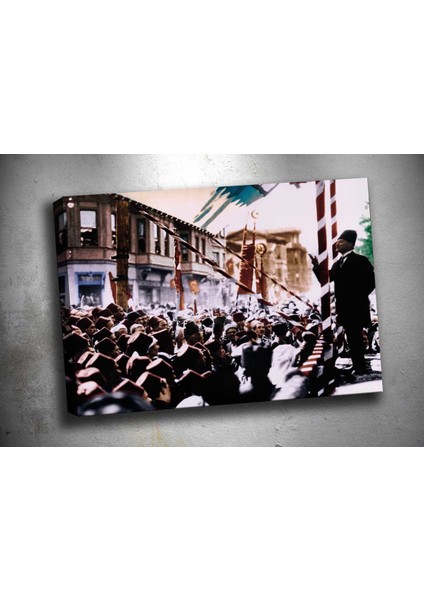x a10 Atatürk Kanvas Tablo 70 x 100 cm