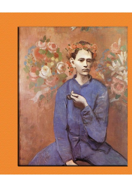Picasso Boy With A Pipe Kanvas Tablo 70 x 100 cm
