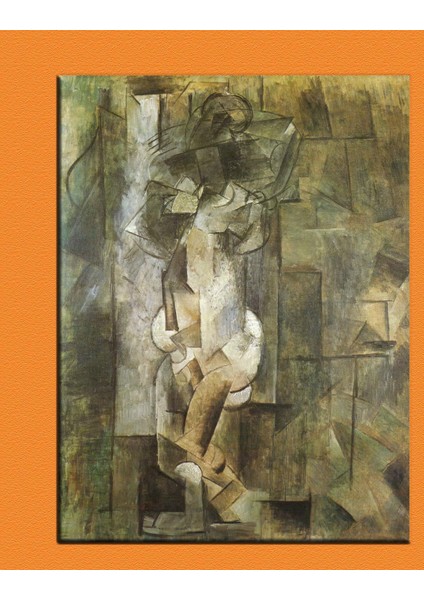 Picasso Nude Kanvas Tablo 70 x 100 cm