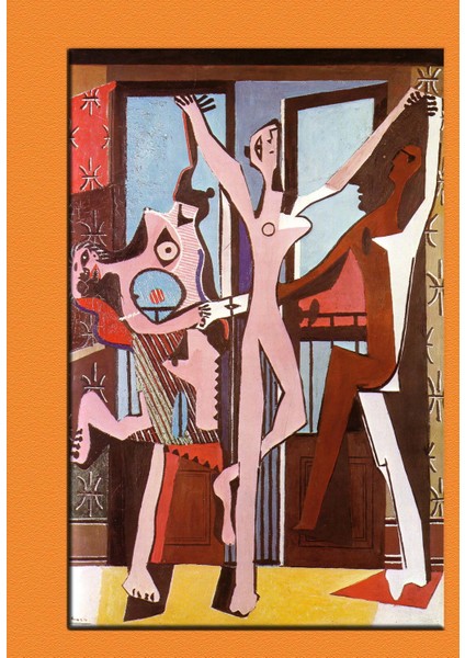 Picasso The Three Dancers Kanvas Tablo 70 x 100 cm