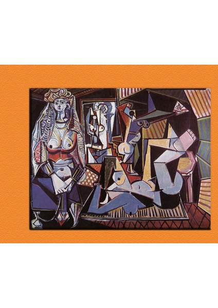 Picasso Women Of Algiers Kanvas Tablo 70 x 100 cm