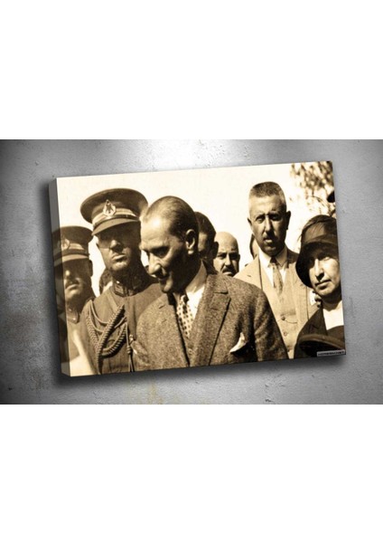 Ata-206 Mustafa Kemal Ataturk Kanvas Tablo 70 x 100 cm